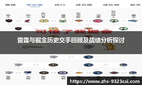 雷霆与掘金历史交手回顾及战绩分析探讨